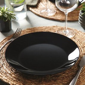 Luminarc ZELIE üveg étkészlet 18 részes 6 személyes fekete