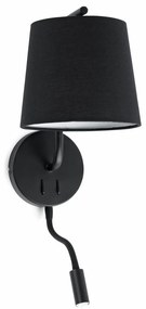 FARO 29330 - LED Fali lámpa BERNI 1xE27/20W/230V + 1xLED/3W