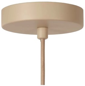 Lucide 03447/52/38 - Csillár zsinóron CORINA 1xE27/40W/230V átm. 50 cm krémes