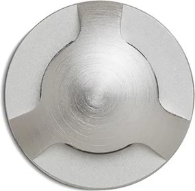 RENDL KICK III süllyesztett lámpa szálcsiszolt alumínium 230V LED 3W IP54 3000K