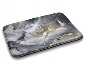 Puha fürdőszobaszőnyeg Szürke márvány 90x60 cm