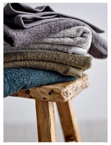 Világosszürke frottír pamut törölköző 30x30 cm Comfort – Södahl