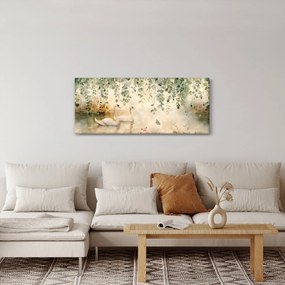 Kép - Tó, akvarell (120x50 cm)