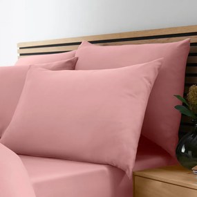 Rózsaszín kétszemélyes-hosszabbított ágyneműhuzat 260x220 cm So Soft Non-Iron – Catherine Lansfield