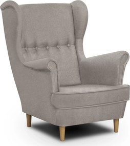 MALMO Füles fotel Bézs