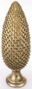 Dekoratív Dekorfigura Articsóka Műanyag Arany 77x25x25cm
