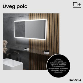 Tükör LED világítással F3