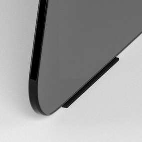 Szürke üveg kerek dohányzóasztal ø 80 cm Samos – Actona