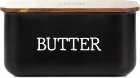 Avila vajtartó fekete akác fedéllel 15x10x7 cm Homla