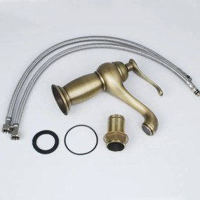 Yoka Malaga rusztikus mosdó csaptelep - antik arany