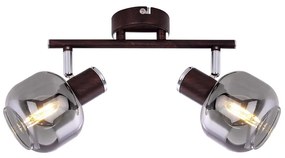 Globo 54303-2 - Spotlámpa PALLO 2xE14/40W/230V