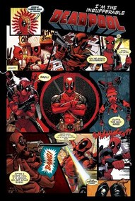 Plakát Deadpool - Panels, (61 x 91.5 cm)