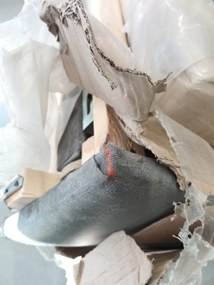 AKCIÓ Kárpitozott COMFINO VELVET ágy pótággyal 120x200 cm szürke II. osztály