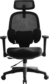 Irodai szék, fekete, ABRAMO