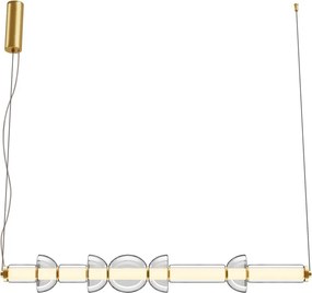 Maytoni modern függeszték cosmo sárgaréz átlátszó mymod210pl-l39bs3k