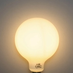 5 db E27 3-lépcsős dimmelhető LED izzó opál G125 4W 450lm 2700K