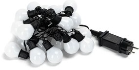 Aigostar - LED RGBICW okos kültéri MESH fényfüzér 25× LED, 5 m, IP44 + távirányító