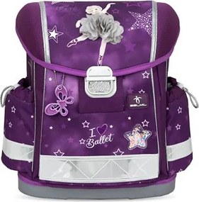 Iskolatáska, fémcsat, BELMIL Classy Prima Star, balerina (BL40313AG74L)