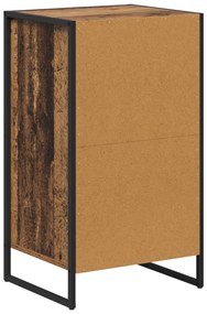 Széf fiókkal Öreg fa 81 x 36 x 150.5 cm Faanyag