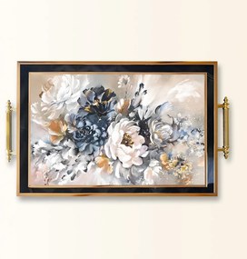 Üveg tálca, 38×24 cm – TPA9848