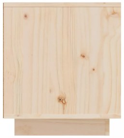 tömör fenyőfa TV-szekrény 110 x 35 x 40,5 cm