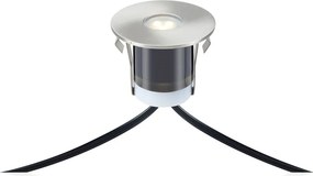 MARKSLÖJD 107988 GARDEN24 Kültéri Talajba Építhető Lámpa Ezüst LED IP44