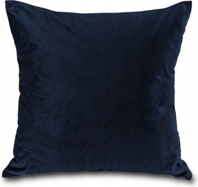Párnahuzat 40x40 Sötétkék Velúr Velvet Dekoratív