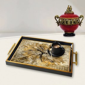 Üveg tálca, 38×24 cm – TPA9860