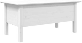 BODO fehér tömör fenyőfa dohányzóasztal 100 x 55 x 46 cm