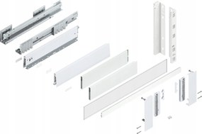 Blum Merivobox fiók 450 magas E belső fehér