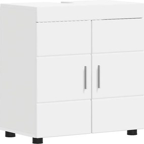 vidaXL Fürdőszobai Szekrény Szett TULUM Fehér 60 x 34 x 63 cm Faanyag