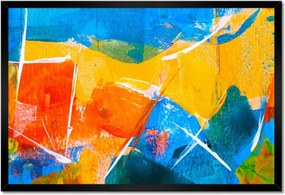 Poszterek keretben 60x40 Absztrakt Bálna