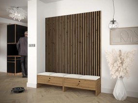 Előszoba Esmaldos V (artisan tölgy + fekete + bézs) . 1104708
