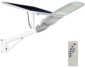 LED állítható fényerejű napelemes utcai lámpa LED/50W/6,4V 6000K IP65 + DO