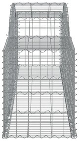 30 db íves horganyzott vas gabion kosár 300x50x60/80 cm