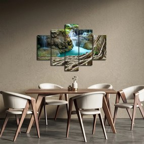 Kép - Folyó vízesésekkel (150x105 cm)