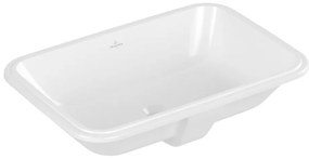 Villeroy & Boch 5A776101 - beépíthető mosdó ARCHITECTURA 57x37 cm kerámia/fehér 5A776101