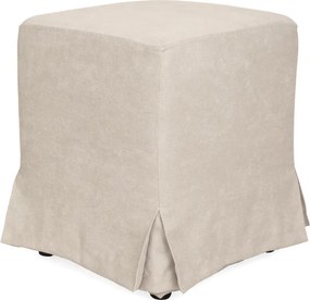 Cube puff huzat K08 - krém szövet R