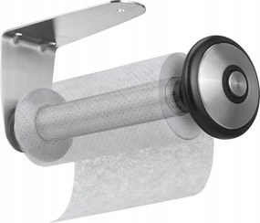 Papírtörölköző tartó öntapadós szekrény alá vagy acél csavarokhoz