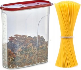 Ételtároló Tartály Ömlesztett Tészta Pelyhek 4L