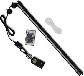 vidaXL LED-es RGB buborékos akváriumlámpa 56,5 cm