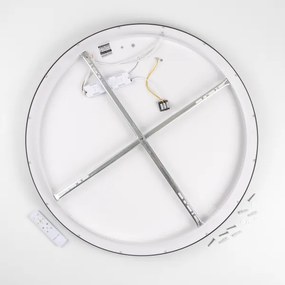 Brilagi - LED dimmelhető lámpatest FALCON II LED/108W/230V 3000-6500K átm. 80 cm fekete+távirányító