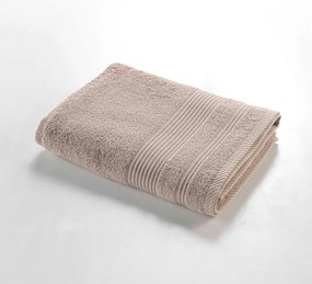 Bézs frottír pamut fürdőlepedő 70x130 cm Tendresse – douceur d'intérieur