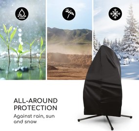 Blumfeldt Bella Donna, védőburkolat, 100 % poliészter, vízhatlan, fekete