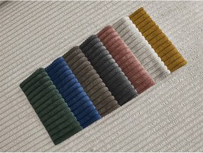 Bézs kordbársony kanapé 250 cm Tina – Bobochic Paris