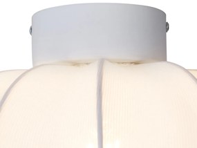 Japandi mennyezeti lámpa fehér 27 cm - Plu Asyesha