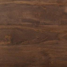 fürdőtükör, 50x70x3 cm, tömör mangófából van.