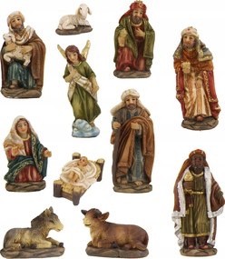 Gyönyörű Betlehem figurák 11 részes/ 5,0cm magas