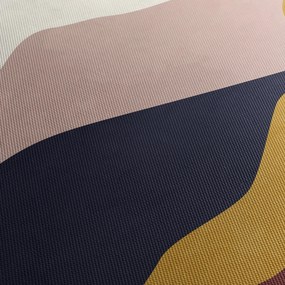 Kép - Akvarell hegyek N⁰2 (órával) (90x30 cm)