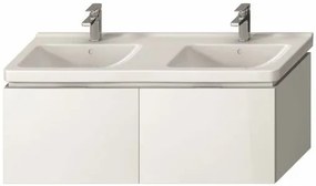 Fürdőszobaszekrény mosdó alá Jika Cubito 128x46,7x46,6 cm fehér 0J42.7.401.500.1